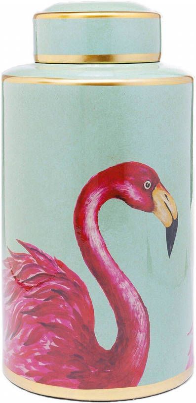 Kare Design Decoratiepot Flamingos 39cm