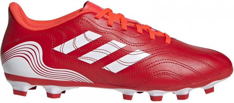 adidas Copa Sense.4 Gras / Kunstgras Voetbalschoenen (FxG) Rood Wit Rood