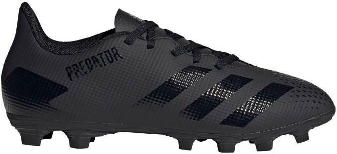 adidas PREDATOR 20.4 Gras/Kunstgras Voetbalschoenen(FxG)Zwart Grijs