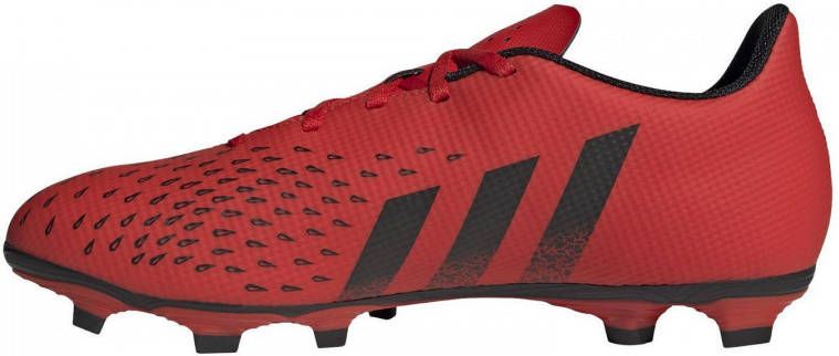 adidas Predator Freak.4 Gras / Kunstgras Voetbalschoenen (FxG) Rood Zwart Rood