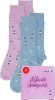 Alfredo Gonzales giftbox sokken Wine set van 2 lila/blauw online kopen