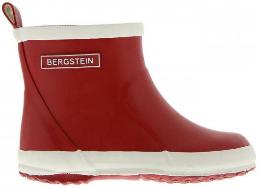 Bergstein Chelseaboot lage regenlaarzen rood kids