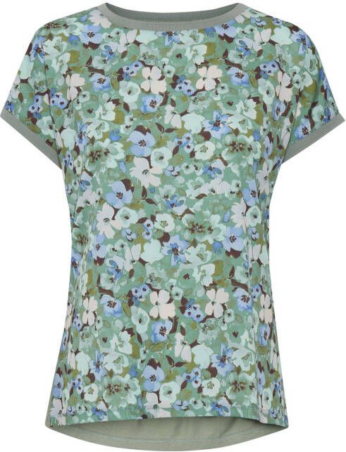 B.Young gebloemde top BYPANYA groen