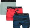 CoolCat Junior boxershort set van 3 blauw/rood/groen online kopen