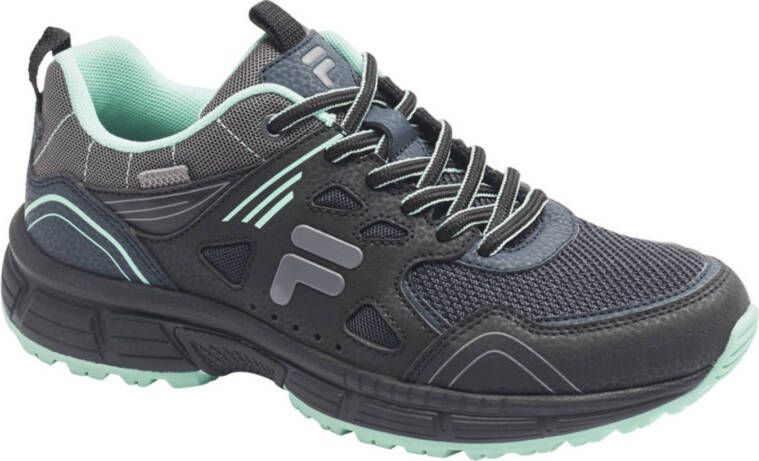 Fila wandelschoenen zwart/mintgroen