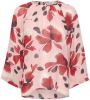 Inwear gebloemde top MareeIW roze/rood/donkerbruin/ecru online kopen