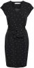 Inwear jurk met all over print en ceintuur zwart online kopen