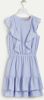 JOSH V jurk RAYA met ruches lichtblauw online kopen