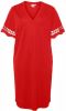 JUNAROSE A-lijn jurk met open detail rood online kopen