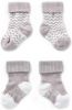 KipKep blijf sokken 0 12 maanden set van 2 grijs/wit online kopen