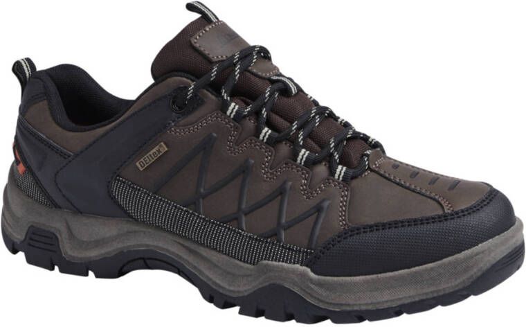 Landrover Bruine wandelschoen vetersluiting maat 41