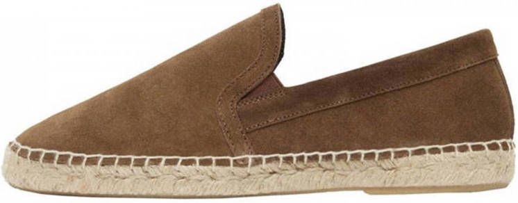 mango man Espadrilles van jute en suède