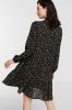 MSCH Copenhagen gebloemde jurk Oceanna zwart/ecru online kopen