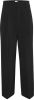 My Essential Wardrobe high waist wide leg pantalon van gerecycled polyester zwart online kopen