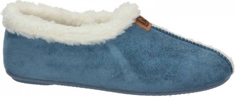 Nelson Home pantoffels blauw