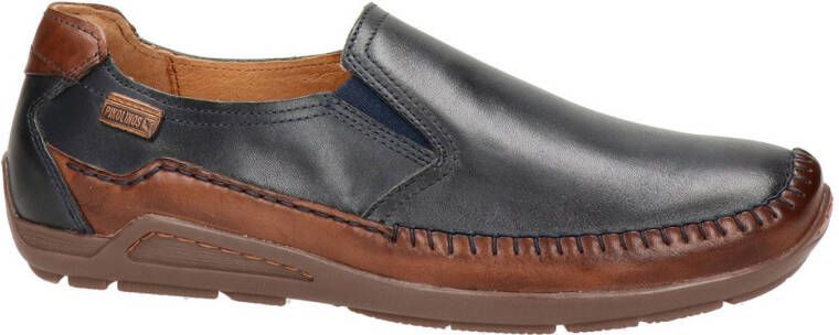 Pikolinos Azores leren instappers blauw