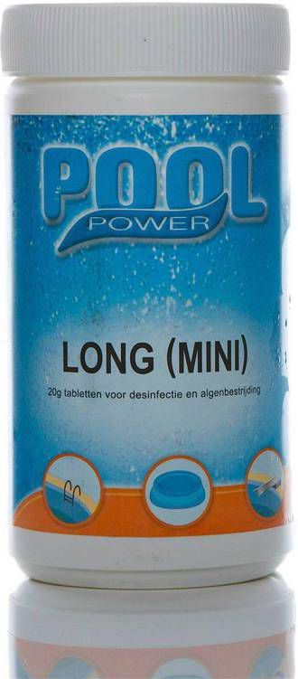 Bestway Pool Power Mini 20 Gr. 1KG Zwembad Onderhoud Wit/Blauw