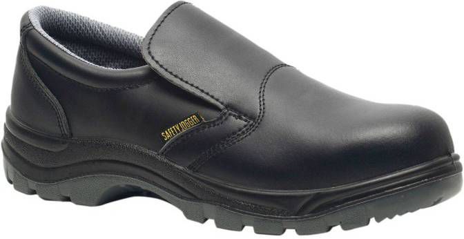 Scapino Safety Jogger Safety Jogger leren werkschoenen zwart