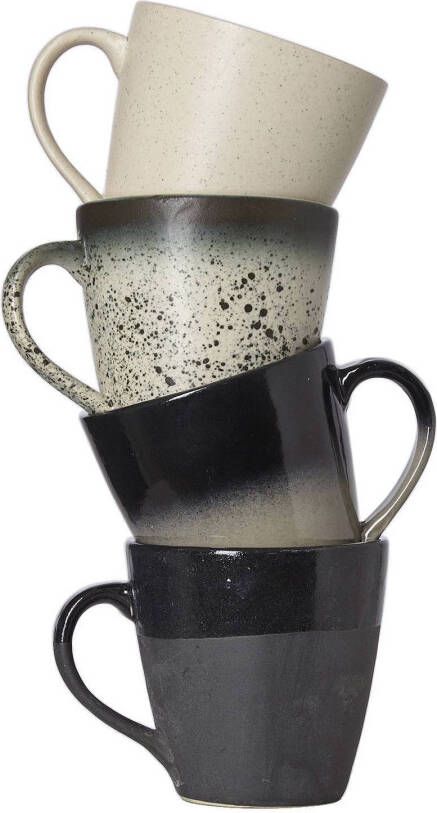 Wehkamp Home mok(Ø9, 5 cm)(set van 4 )