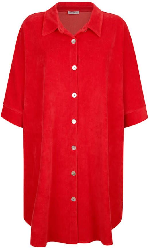 alba moda Tuniek van velours Koraal