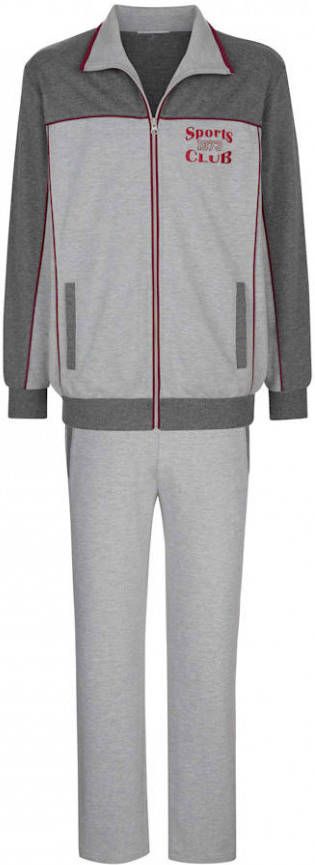 G Gregory Joggingpak in sportief design Grijs/Bordeaux