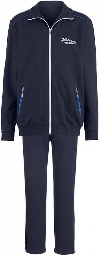 G Gregory Joggingpak met ritszakken Marine/Royal blue/Wit
