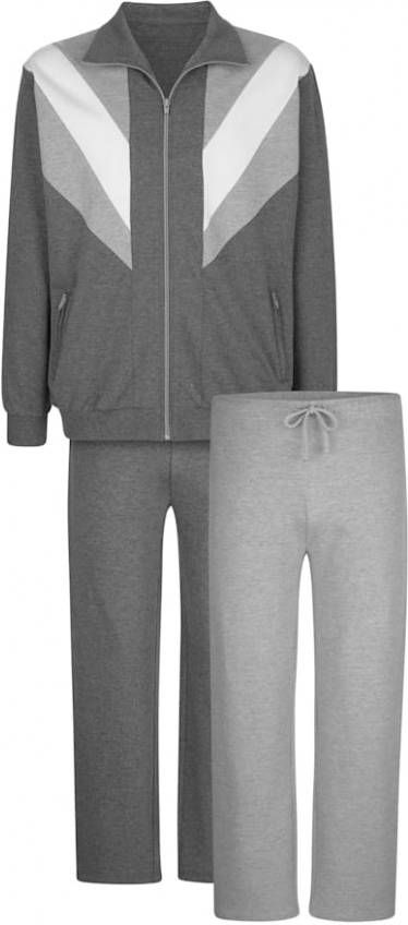 G Gregory Joggingpak met twee broeken Antraciet/Grijs/Wit