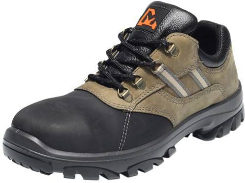 Emma Nordic 36 Werkschoenen -- Zwart/Bruin Laag S3
