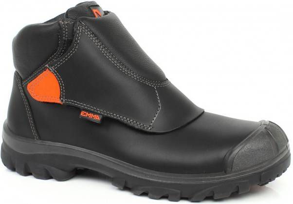 Emma Vulcanus 37 Werkschoenen -- Zwart Hoog S3