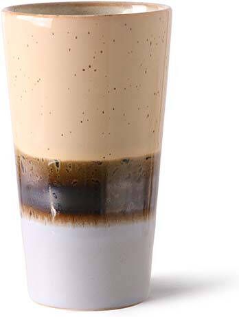 HKliving Latte macciato beker Lake 70's keramiek