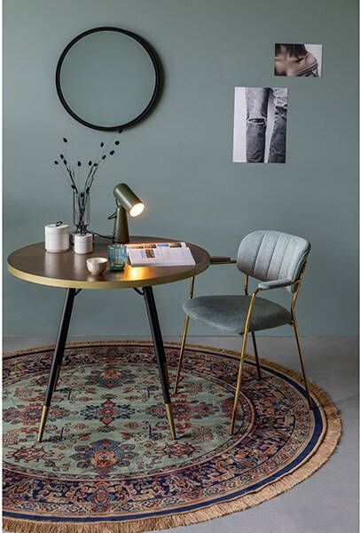 Giga Meubel Feliz Lifestyle Vloerkleed Raz 200 Cm Viscose/polyester Groen